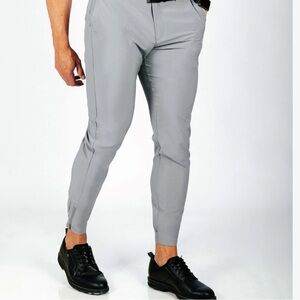 Primo Golf Pant, Soft Gray,Performance Wear, Zippered Ankles,EUC,Athletic,Size S